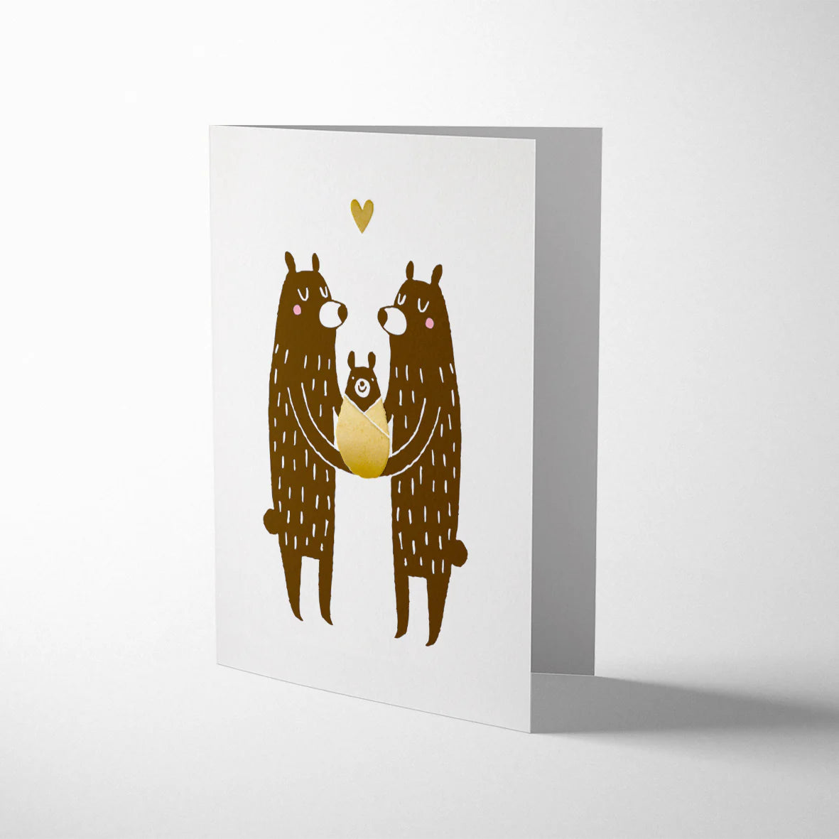 Baby Brown Bear Card