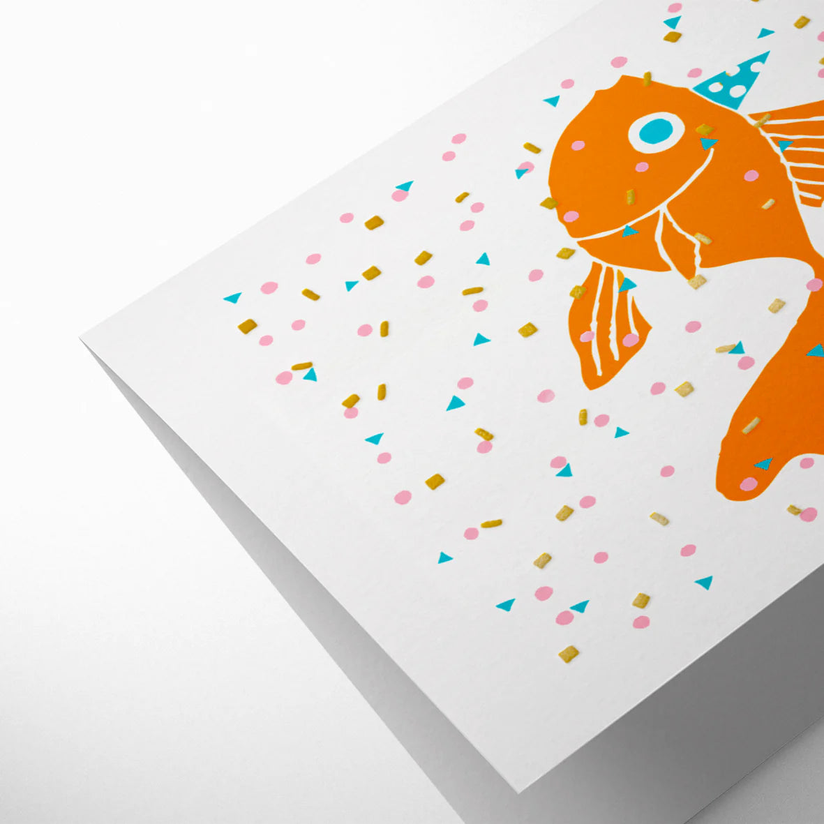Confetti Fish Card
