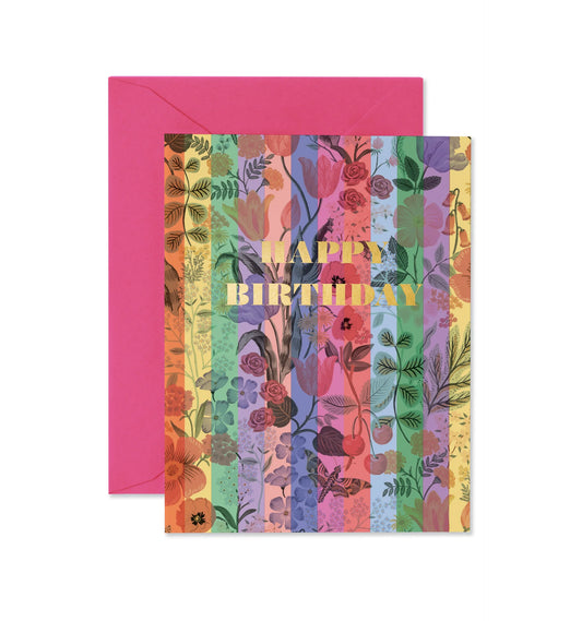 Kaleidoscope Birthday Card