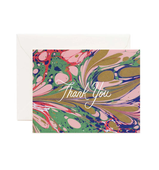 Florence Marbled Thank You Card