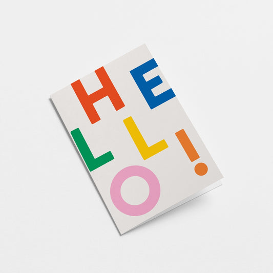 Hello! Card