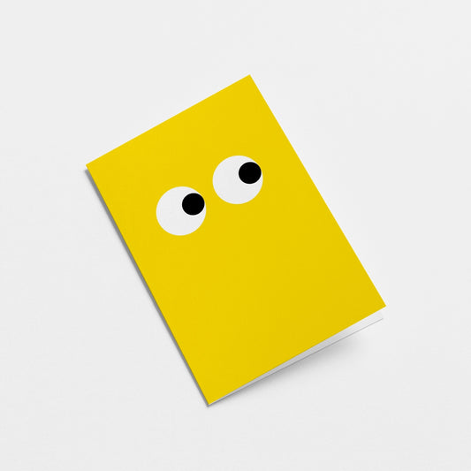 Hello Eyes Greeting Card