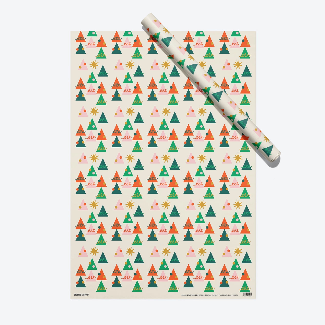 Christmas Tree Wrapping Paper