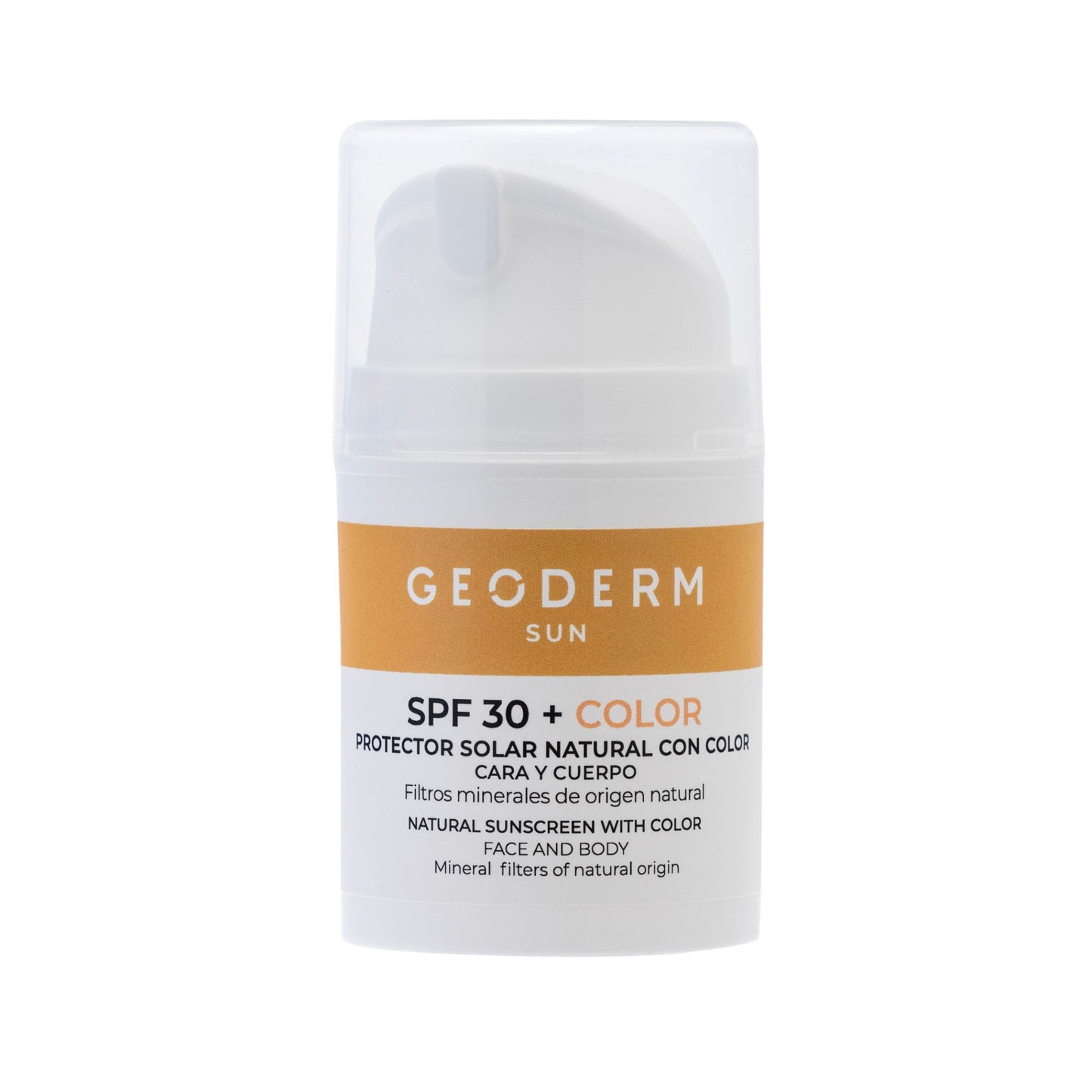 Geoderm Natural Sunscreen with Colour SPF 30