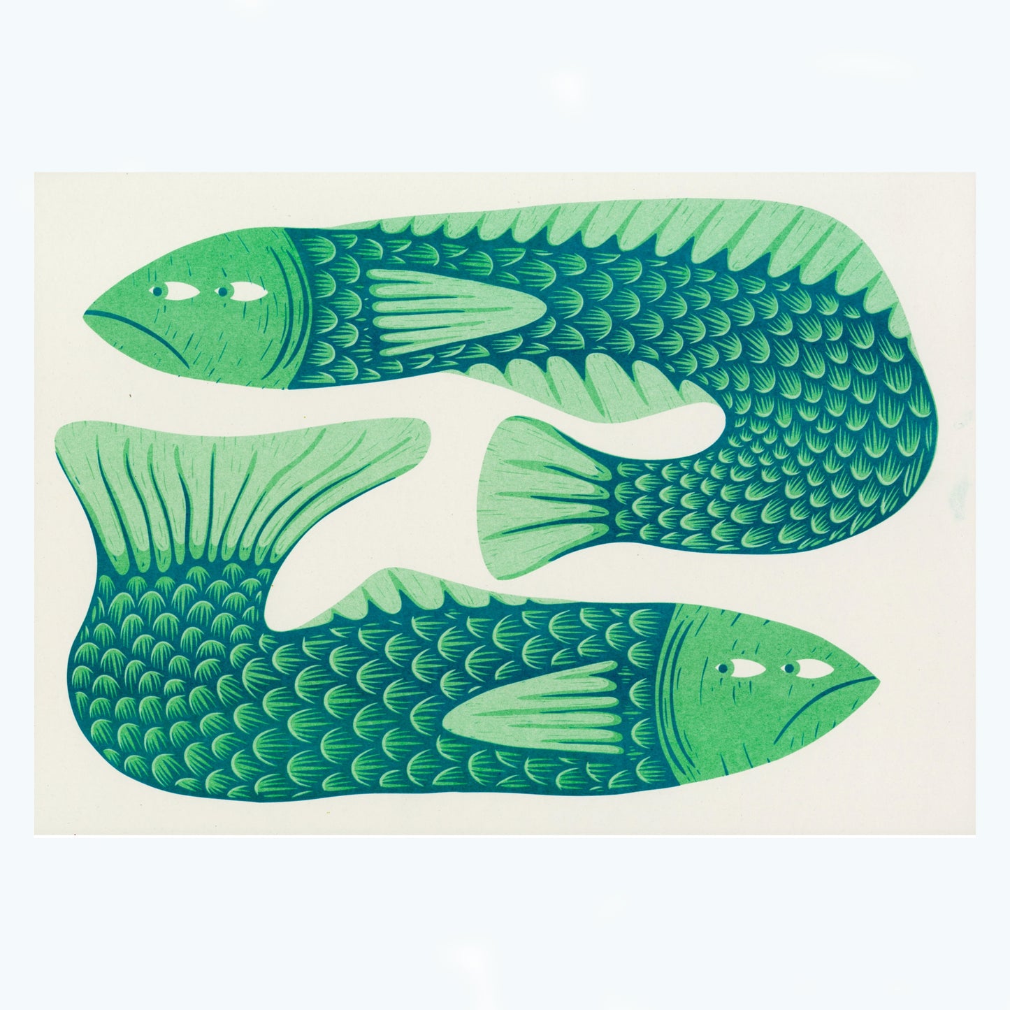 Gill Behaviour Riso Print