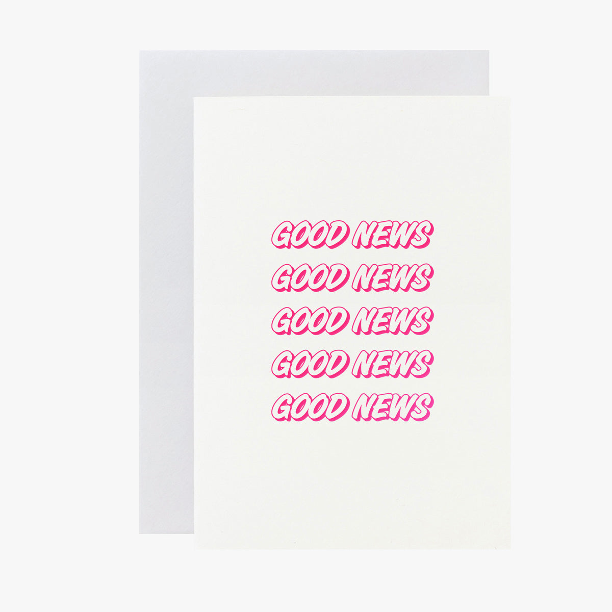 Good News Pink Mini Card