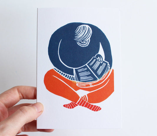 The Bookworm Card