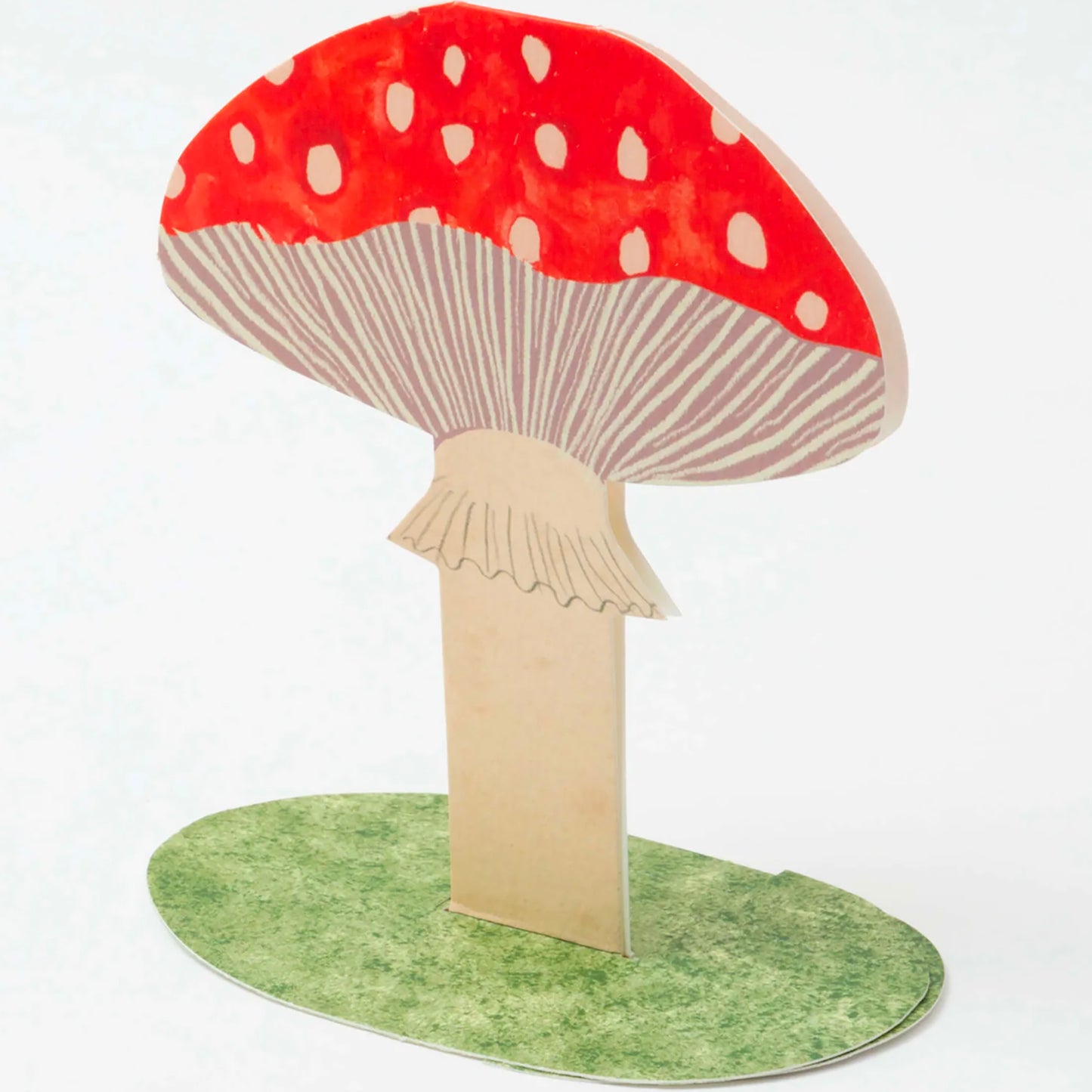 Toadstool Stand-Up Card