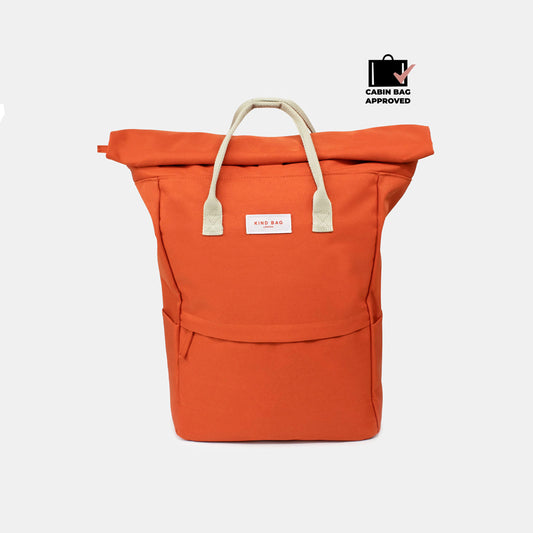 Hackney Large Back Pack in Burnt Orange