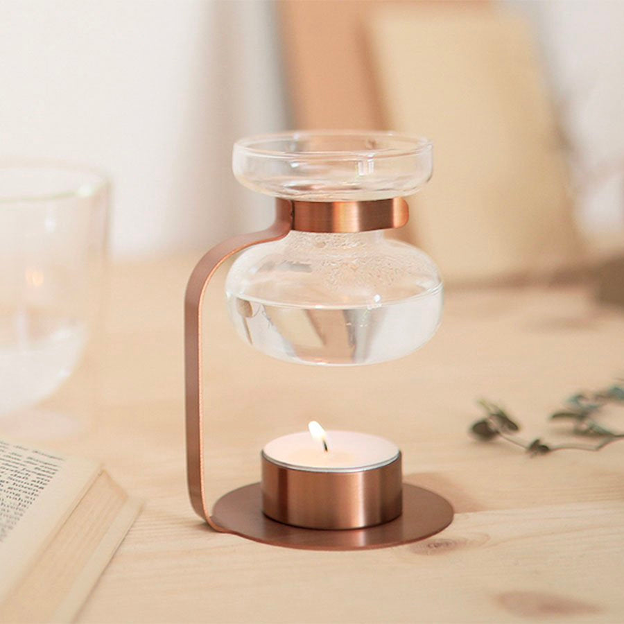 Aroma Oil Warmer in Copper