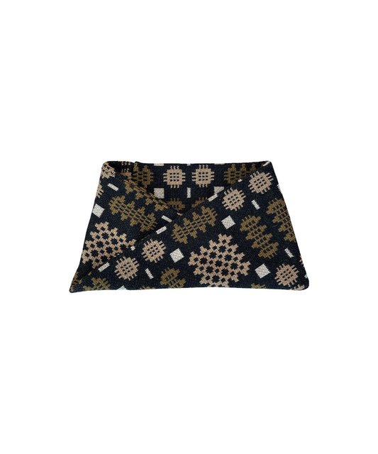 Carthen Merino Twist Scarf - Soot/Fields