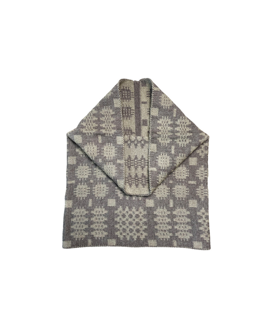 Carthen Merino Tube Scarf - Almond/Tapir