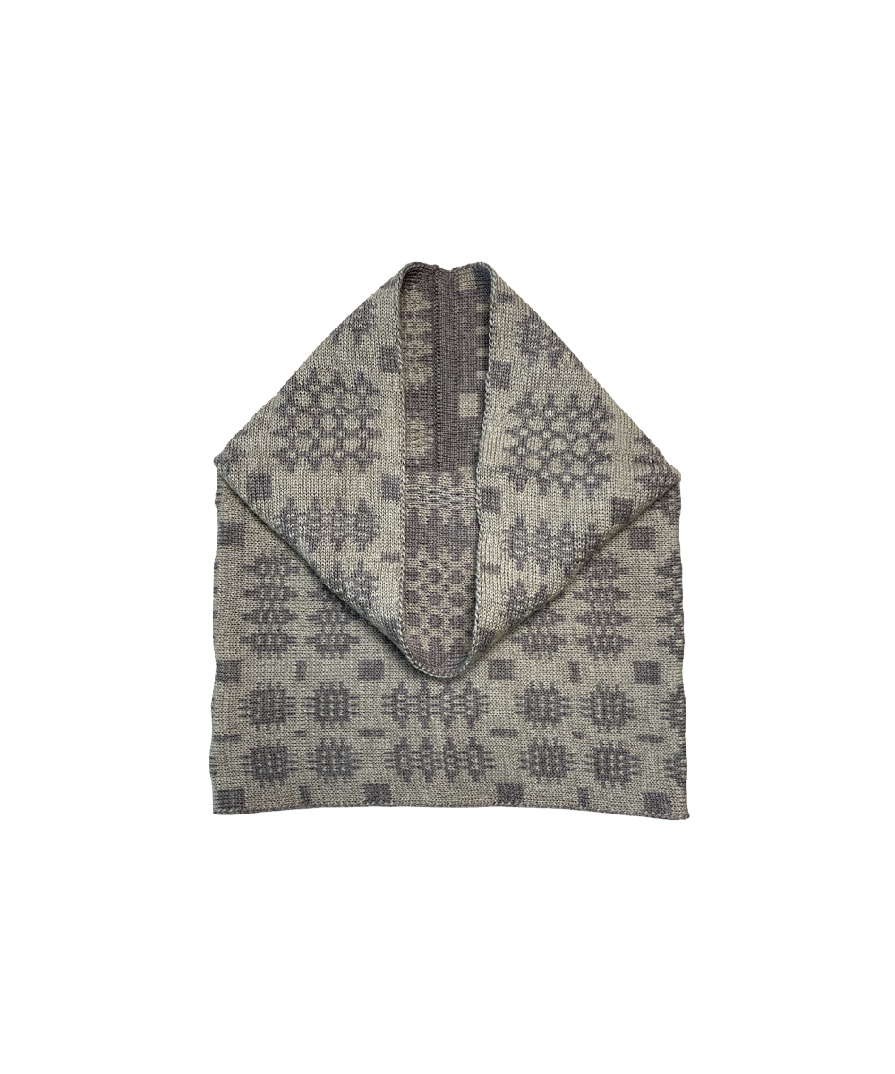 Carthen Merino Tube Scarf - Almond/Tapir