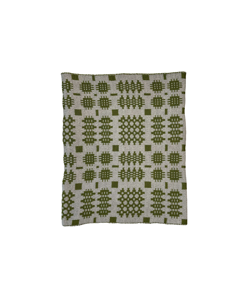 Carthen Merino Tube Scarf - Lichen/Wheat