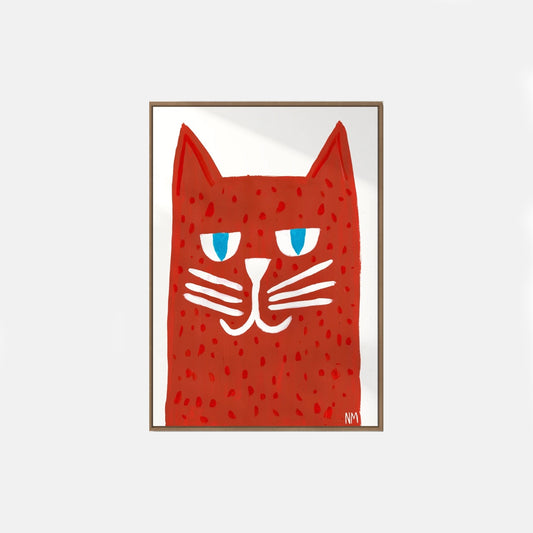 Ginger Cat Print