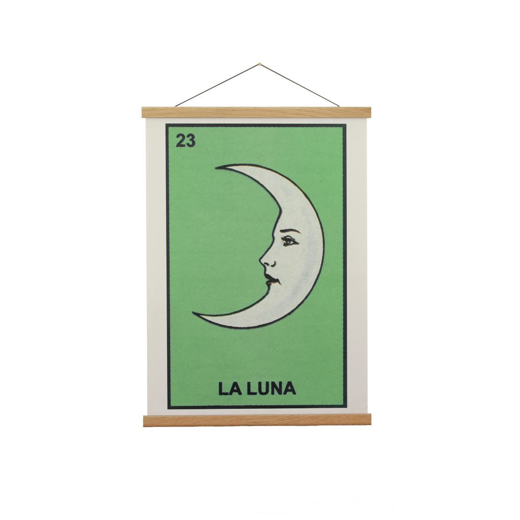 Magnetic Oak Poster Hanger