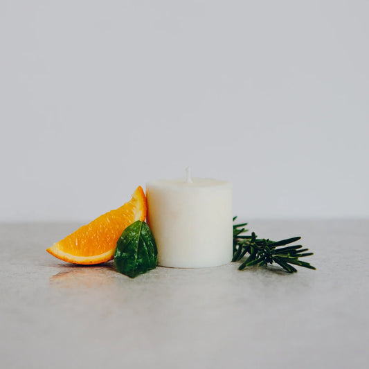 Petite Speckle Pott with Orangery Candle