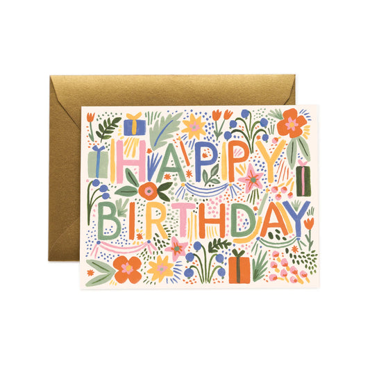 Fiesta Birthday Card