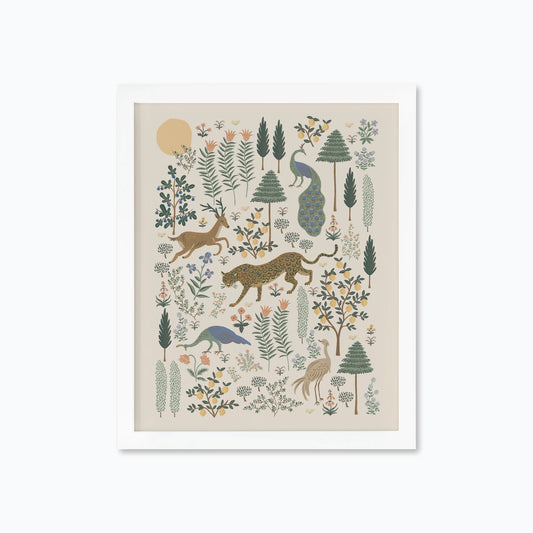 Menagerie Forest Art Print