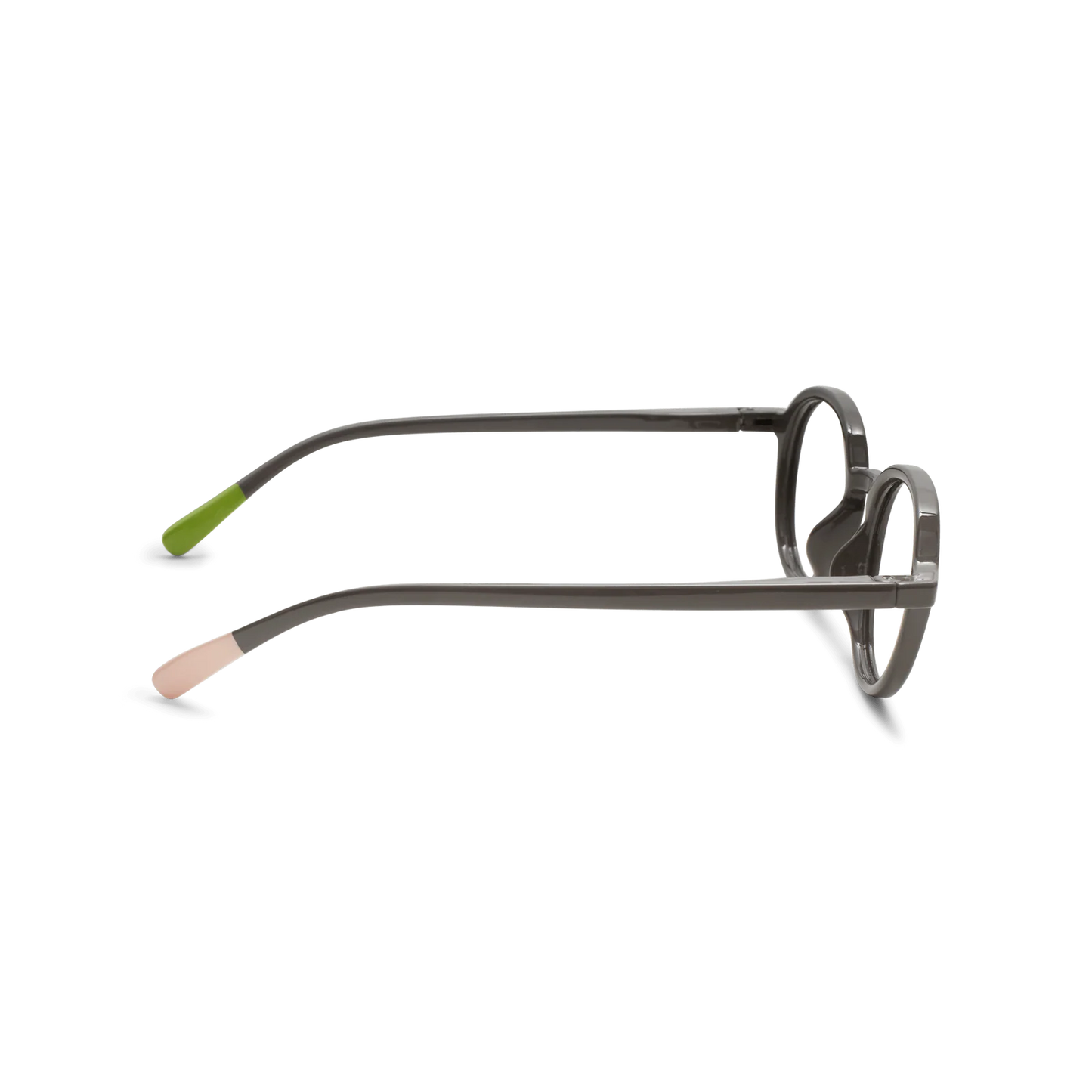 Reading Glasses Circle Slim in Grey