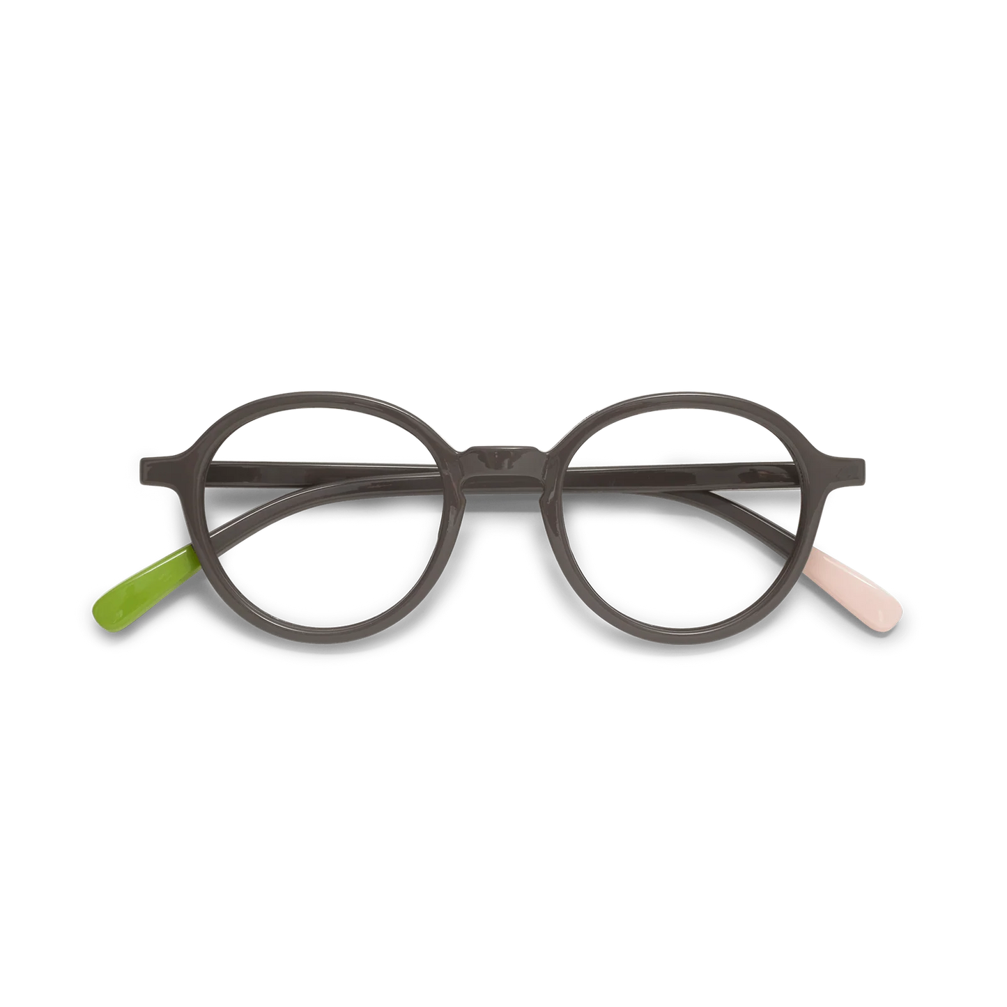 Reading Glasses Circle Slim in Grey