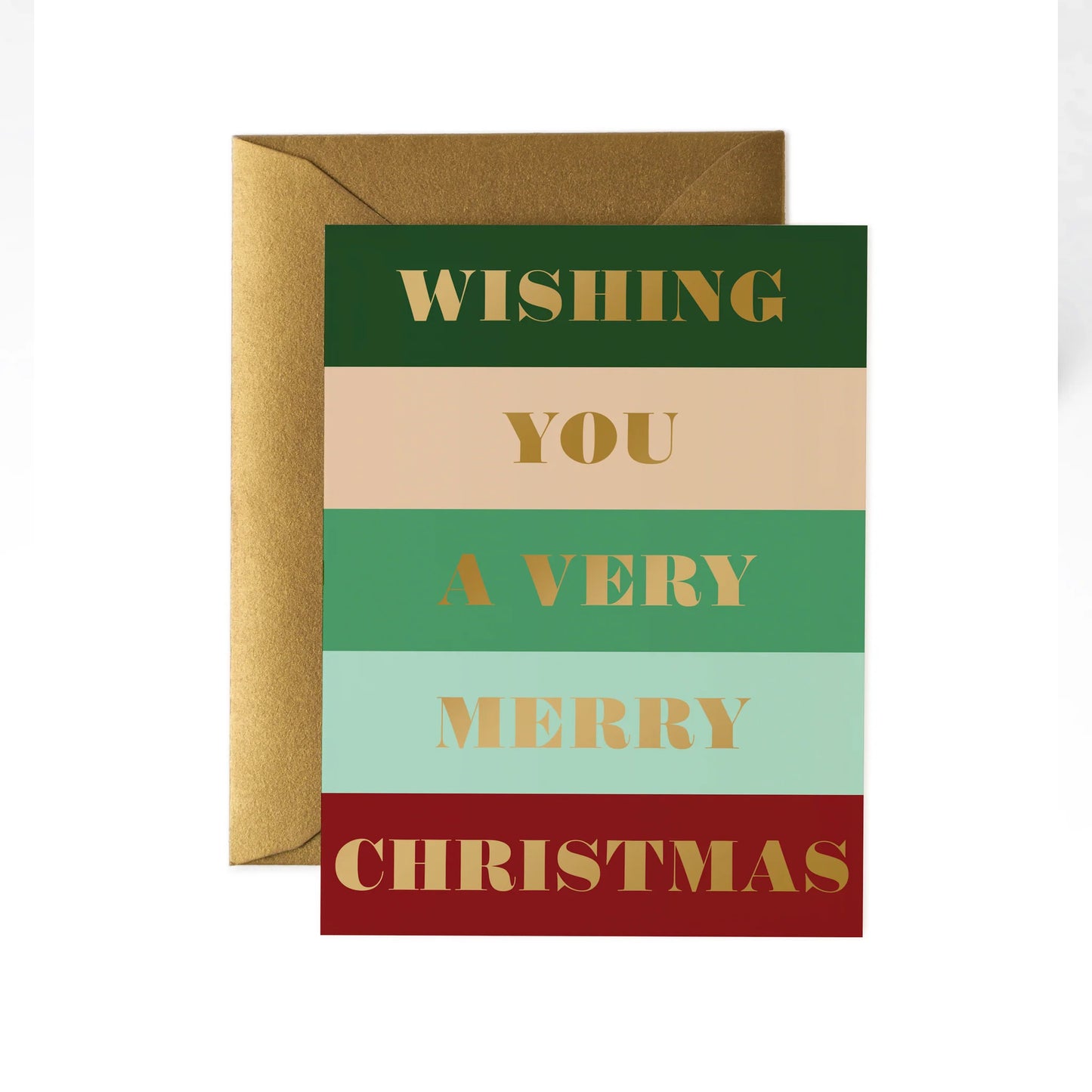 Colour Bar Christmas Box of Eight Cards