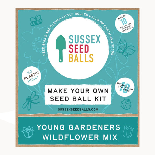 Highdown Gardens Make Your Own Seed Ball Kit Young Gardeners Wild Flower Mix