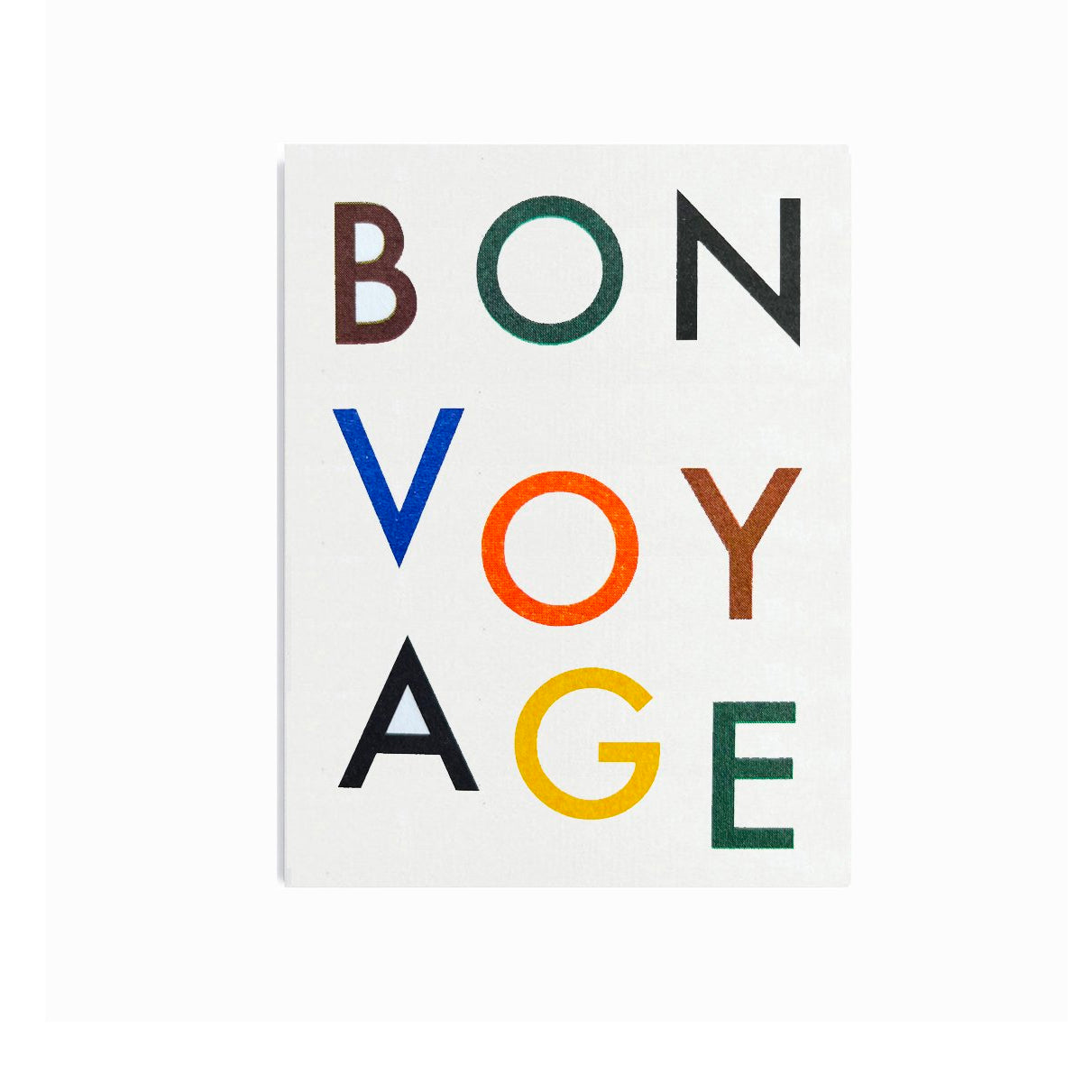 Bon Voyage Mini Card