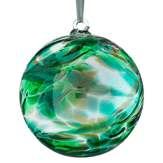 Glass Bauble in Emerald