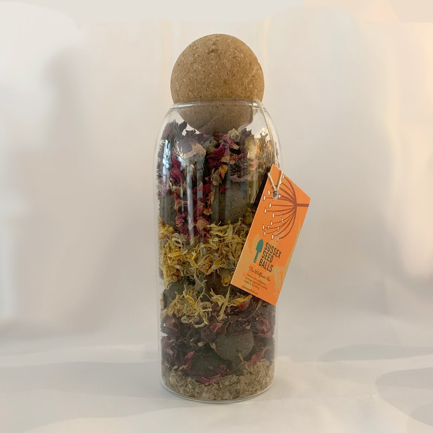 Sussex Seed Balls Original Wildflower Mix Jar