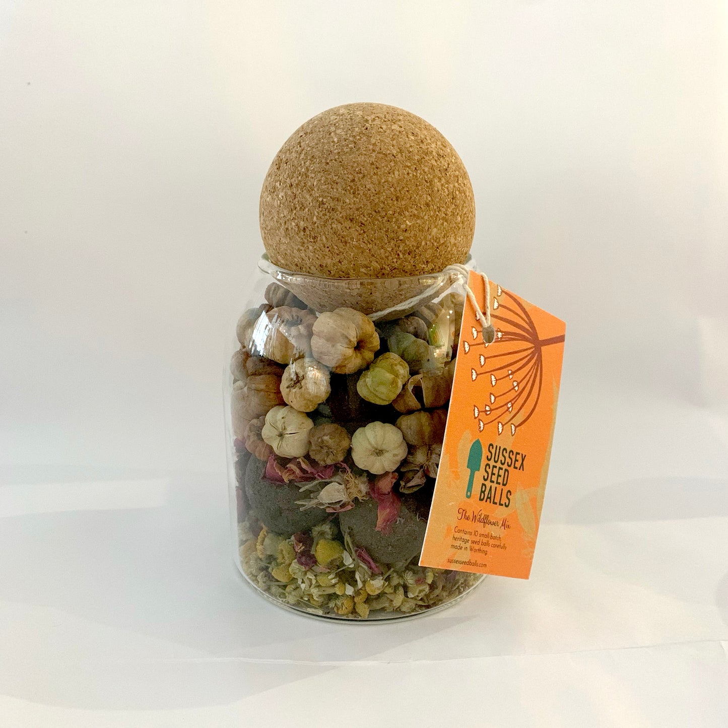 Sussex Seed Balls Original Wildflower Mix Jar
