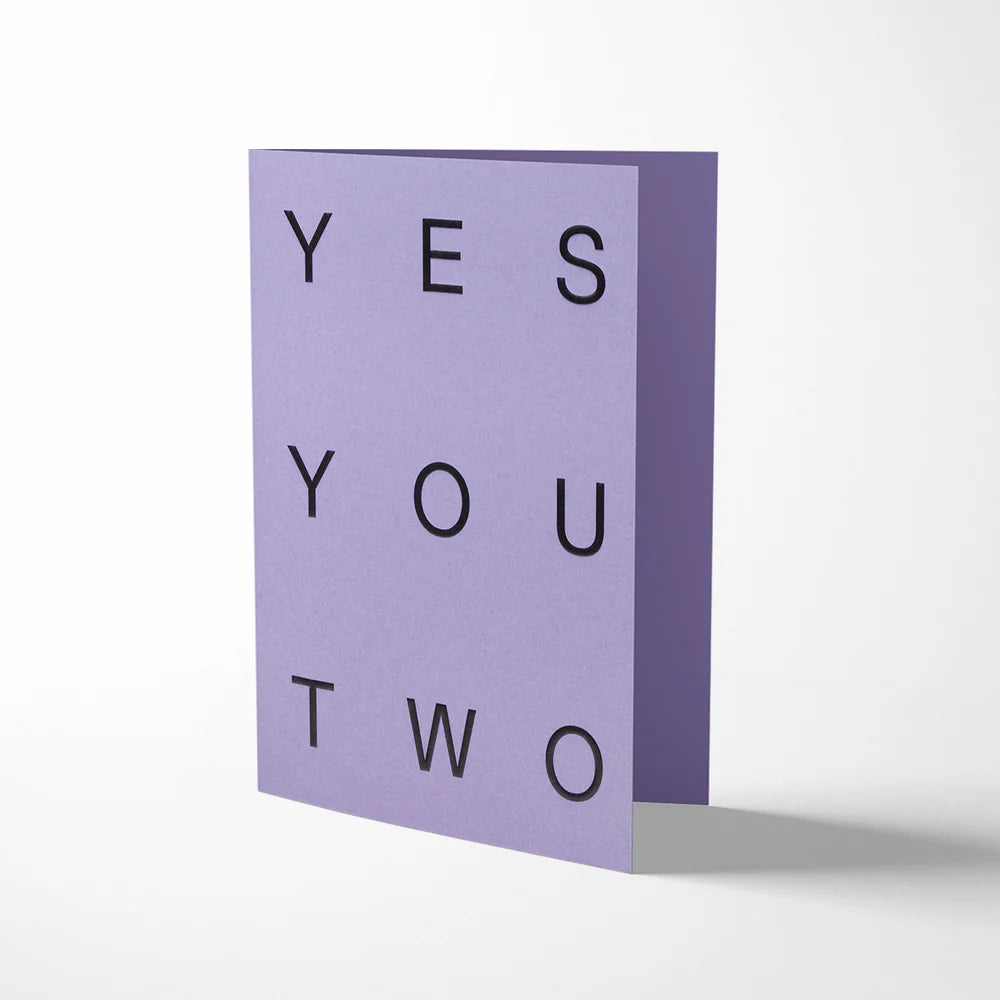 Yes You Two Card