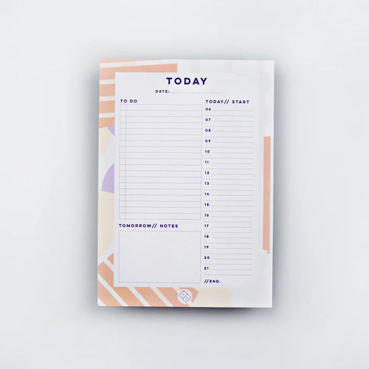 Spots + Stripes Daily Planner Pad