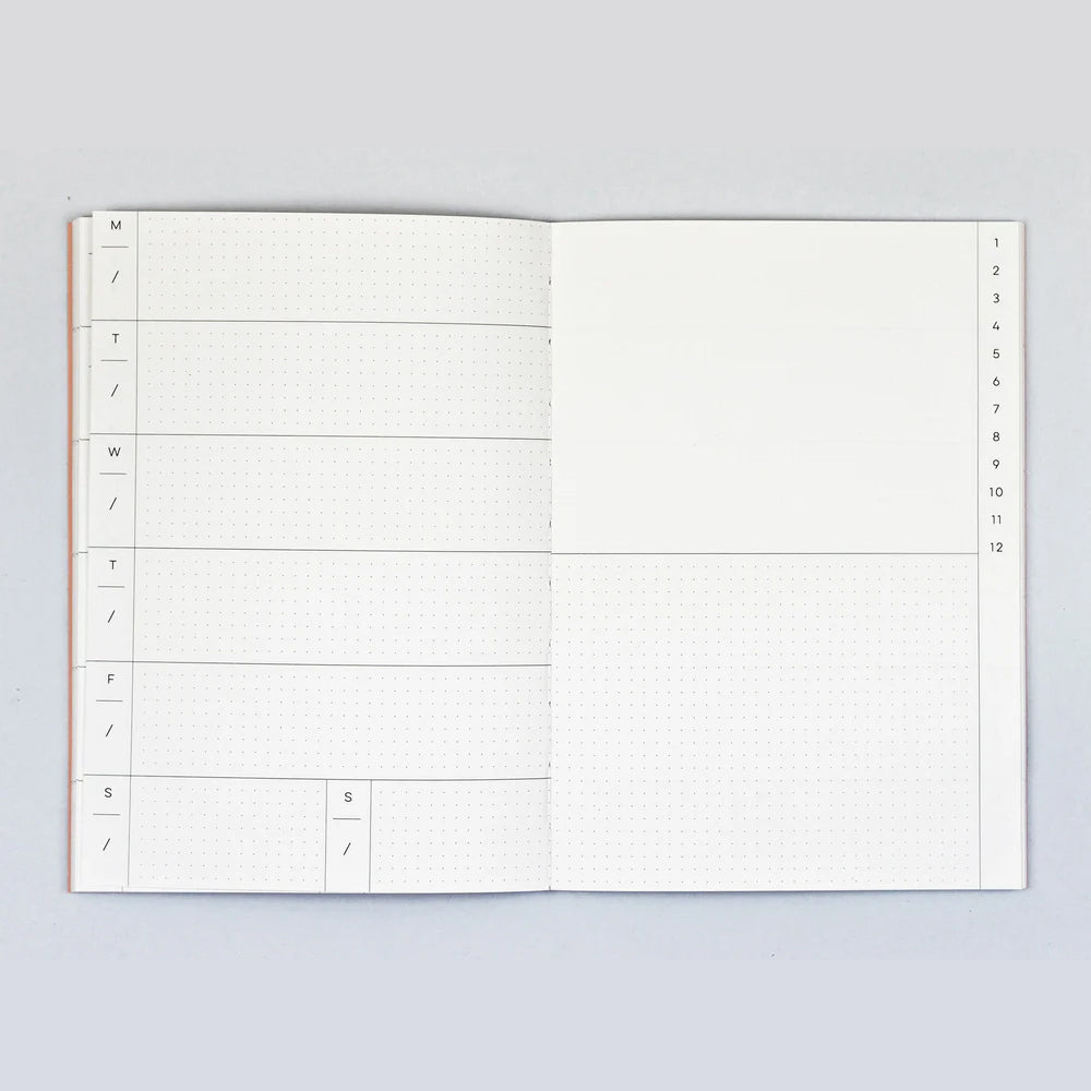 The Completist Bristol No. 2 Weekly Lay Flat Planner Book