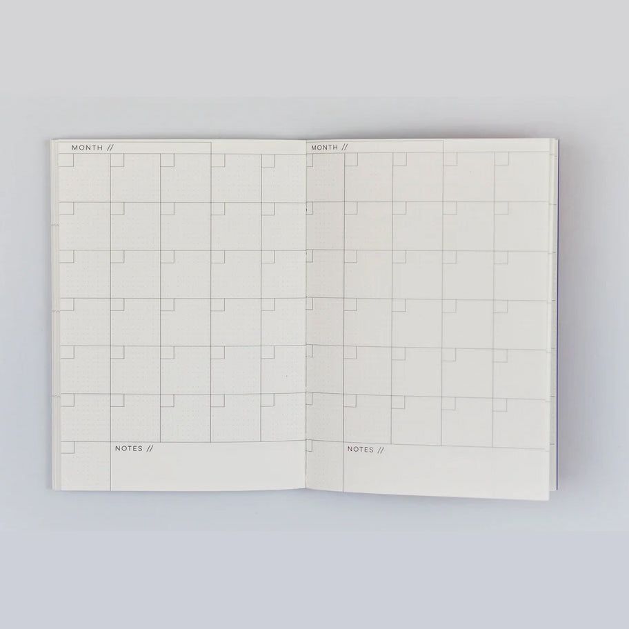 The Completist Overlay Shapes No. 2 Lay Flat Pocket Weekly Planner