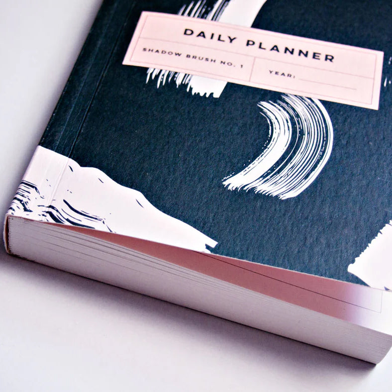 The Completist Shadow Brush No. 1 Daily Planner Book