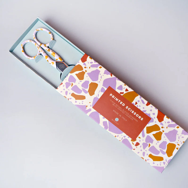 The Completist Terrazzo Printed Scissors