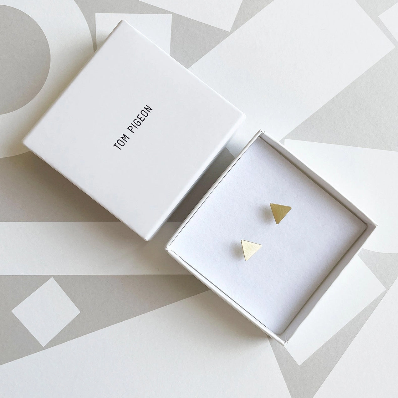 Stack Triangle Earrings