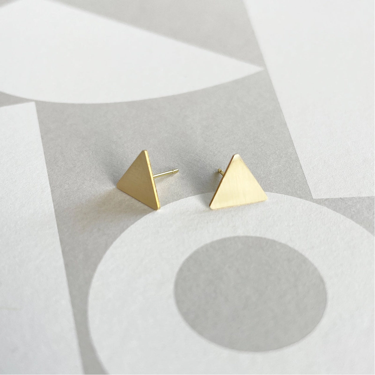 Stack Triangle Earrings