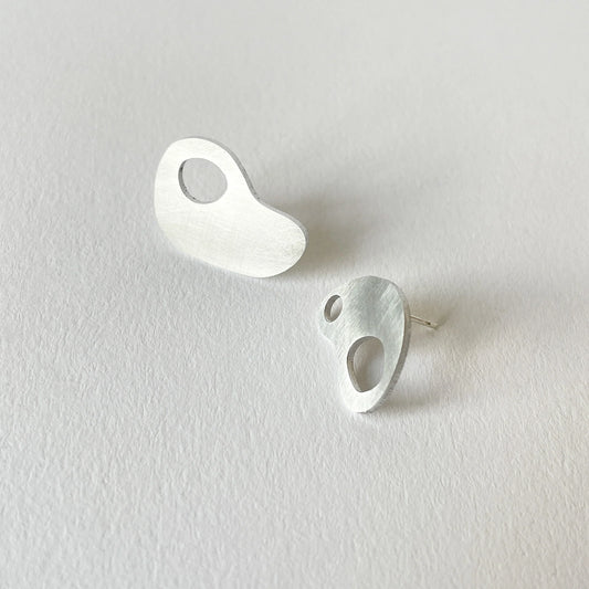 Adder Earrings in Aluminium