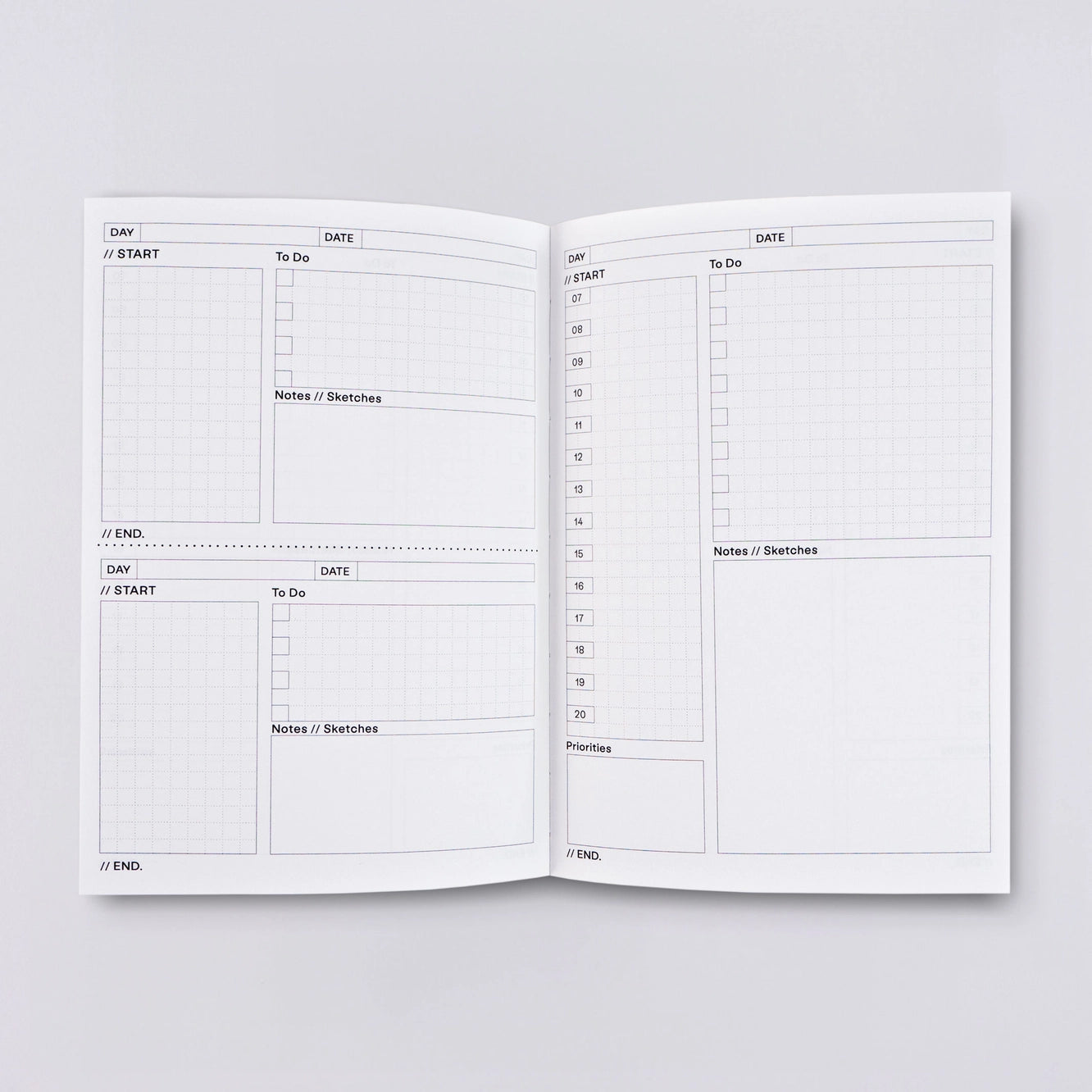 The Completist Ginger No. 1 Daily Planner Book