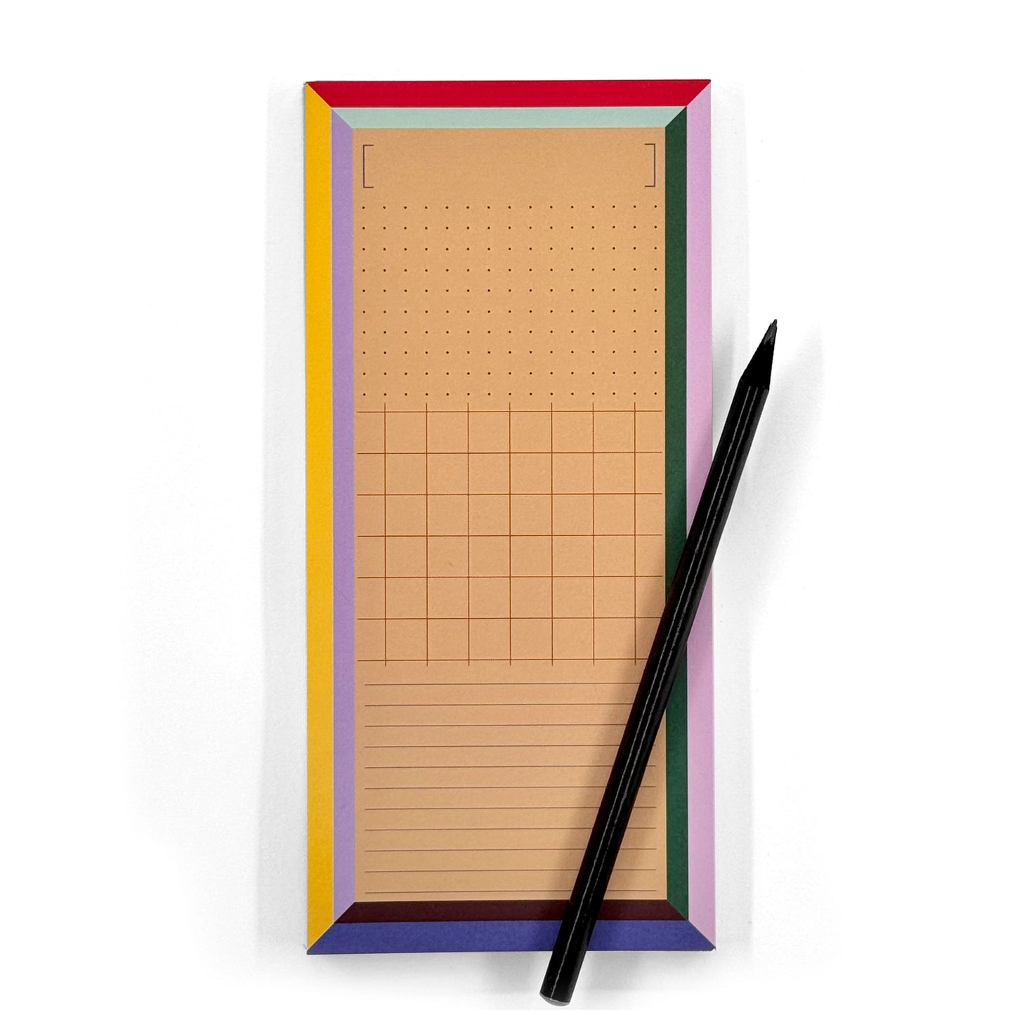 Frame Grid Dots Lined To-Do List Notepad