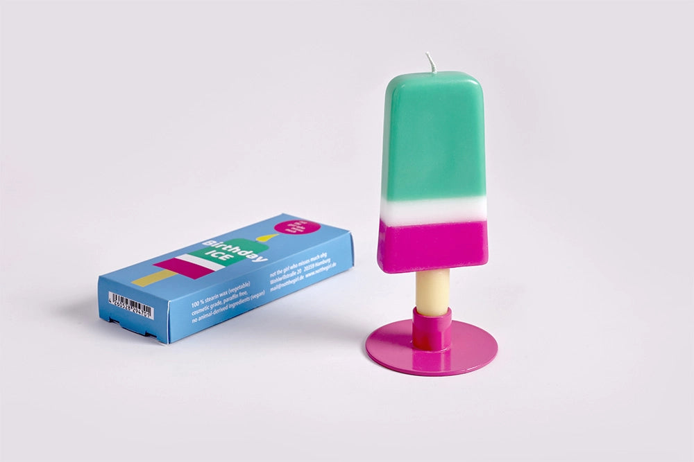 Party Candle Birthday Ice