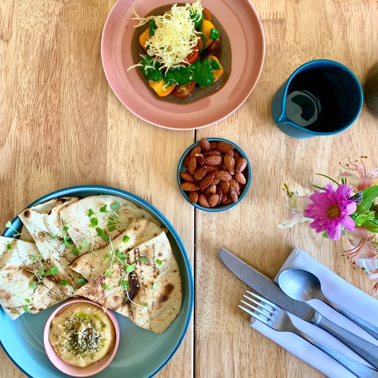 Serving Plate in Emerald Green