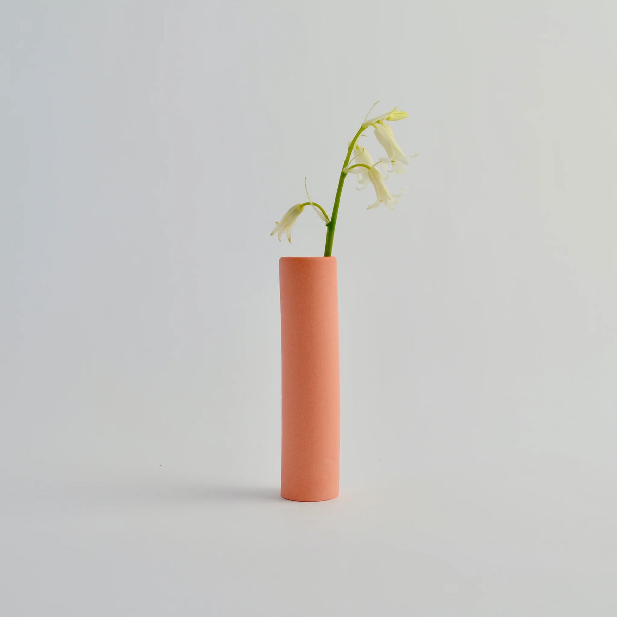 Small Stem Vase in Siena Pink