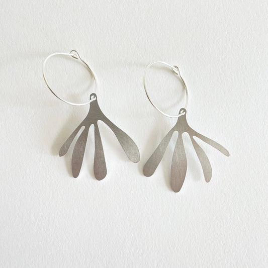 Aluminium Arame Earrings