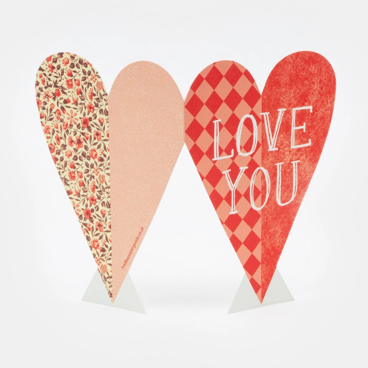 Love You Heart Card