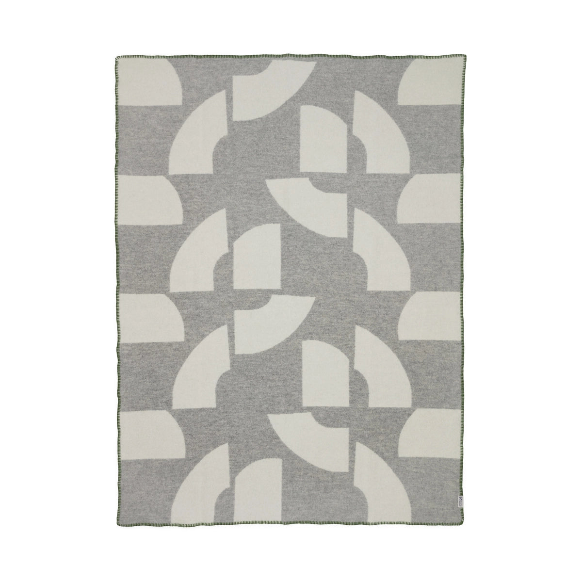 Wool Throw Blanket: Deko Grey