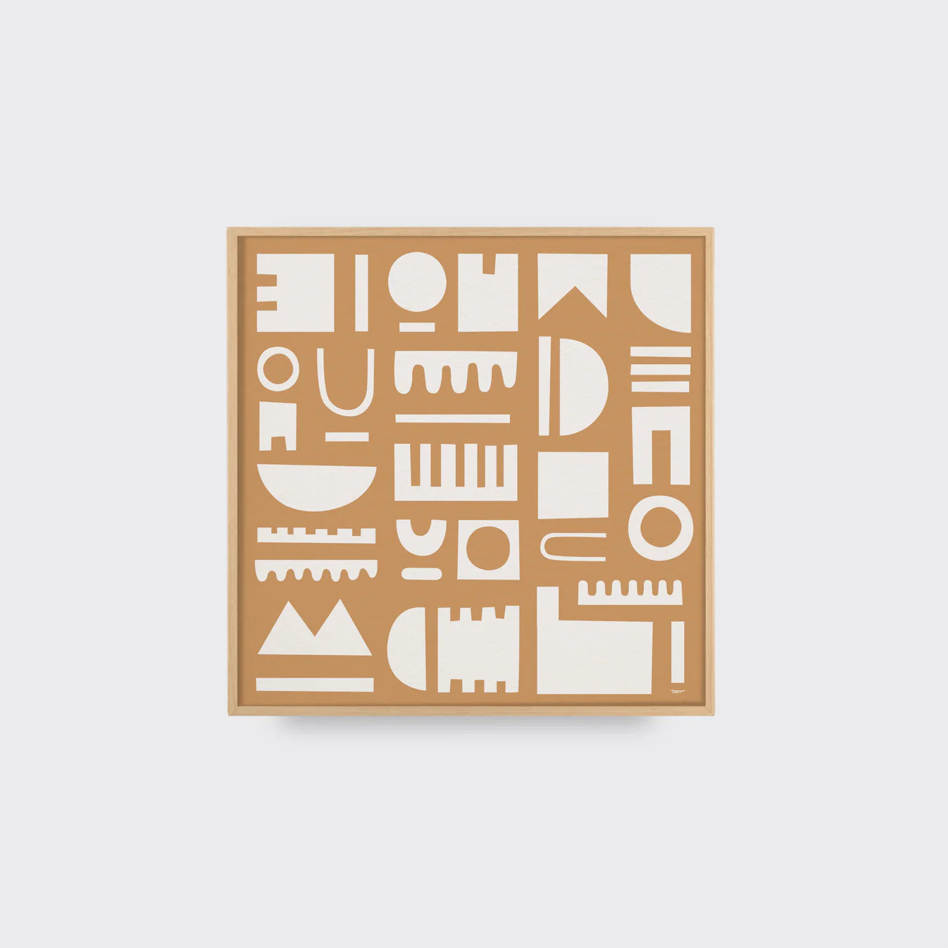 Beachcomber Print Clay 30 x 30 cm