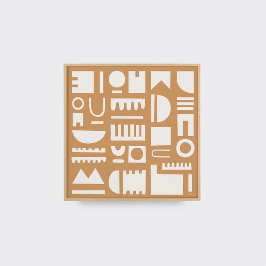 Beachcomber Print Clay 30 x 30 cm